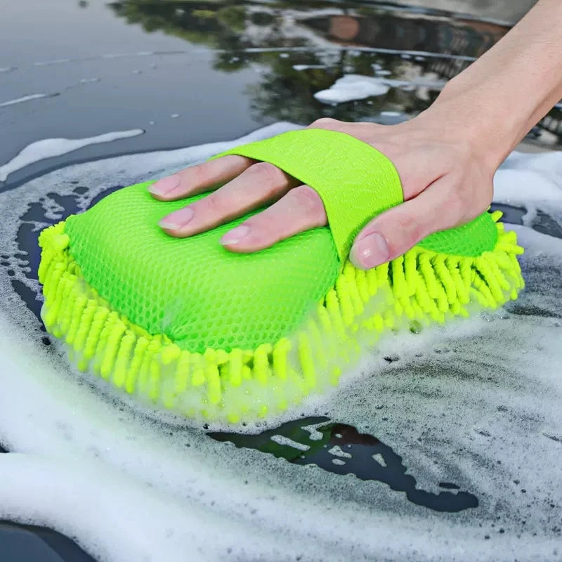 RideRoost Microfiber Wash Mitt